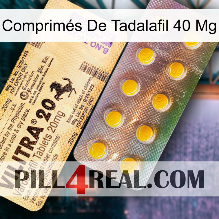 Comprimés De Tadalafil 40 Mg new06
